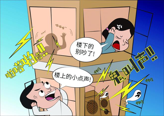 居太吵有什么方法来解决米乐m6登录入口楼上邻(图4)